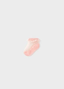 Plumeti Footie Socks in Blossom