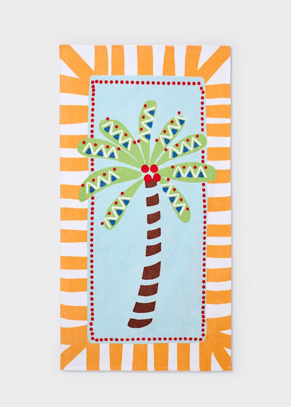 Palm Tree Beach Towel