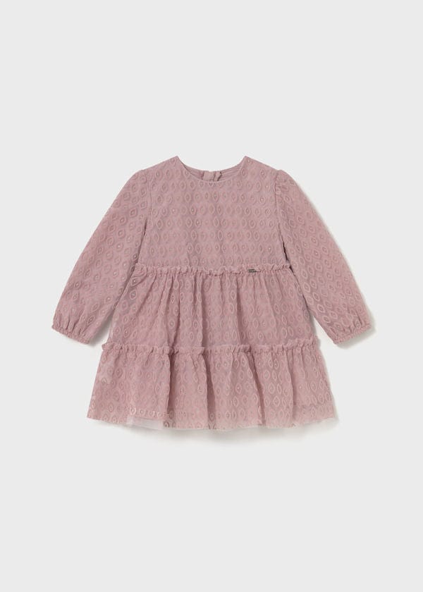 Mayoral Usa Inc Tiered Tulle Dress - Little Miss Muffin Children & Home
