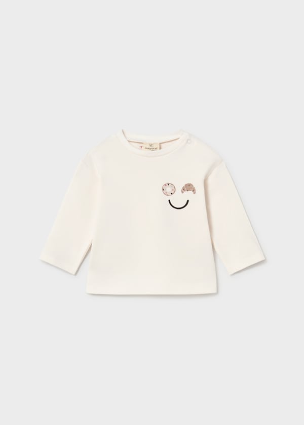 Newborn Long Sleeve T-Shirt, 2 Colors Available