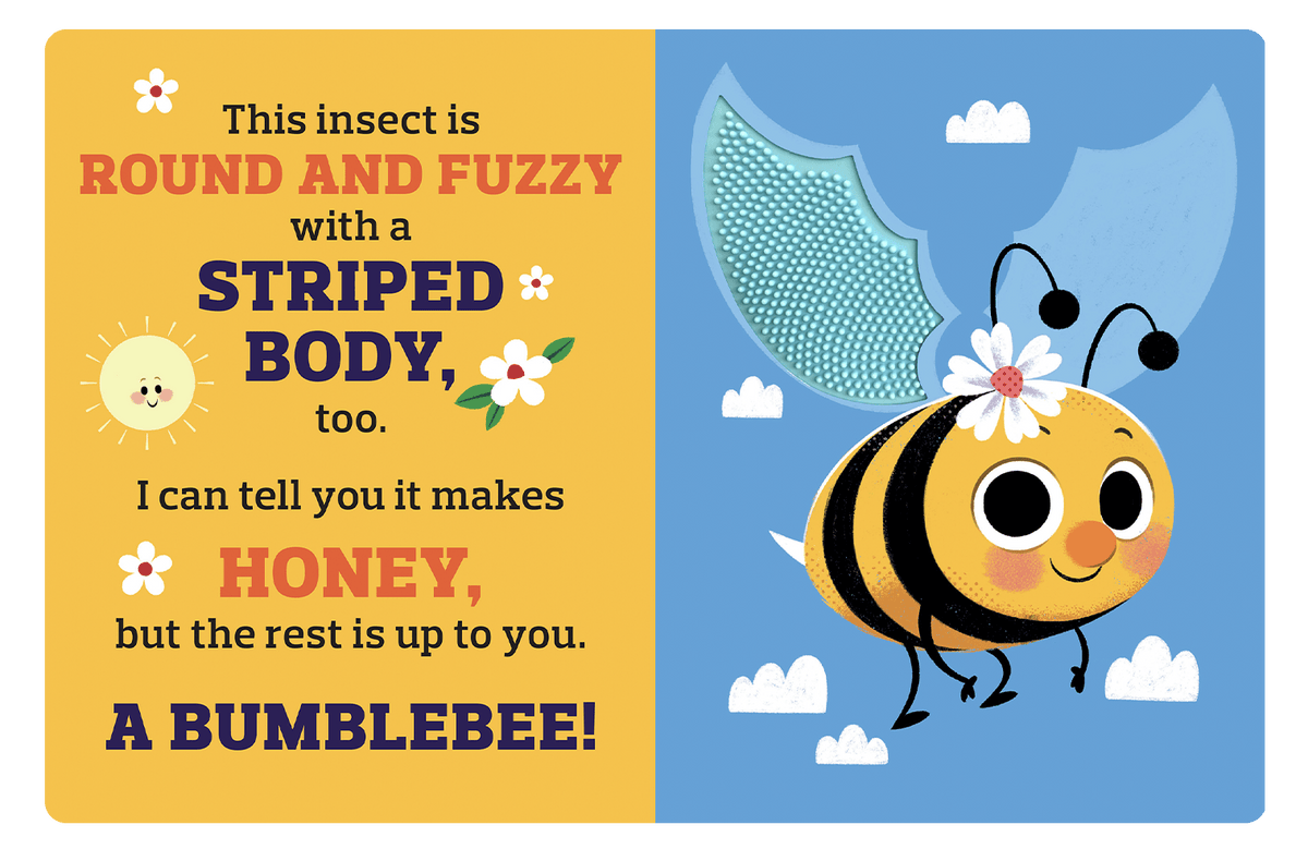 Little Hippo Books Backyard Bugs - Touch & Feel Sensory Board Book - Little Miss Muffin Children & Home