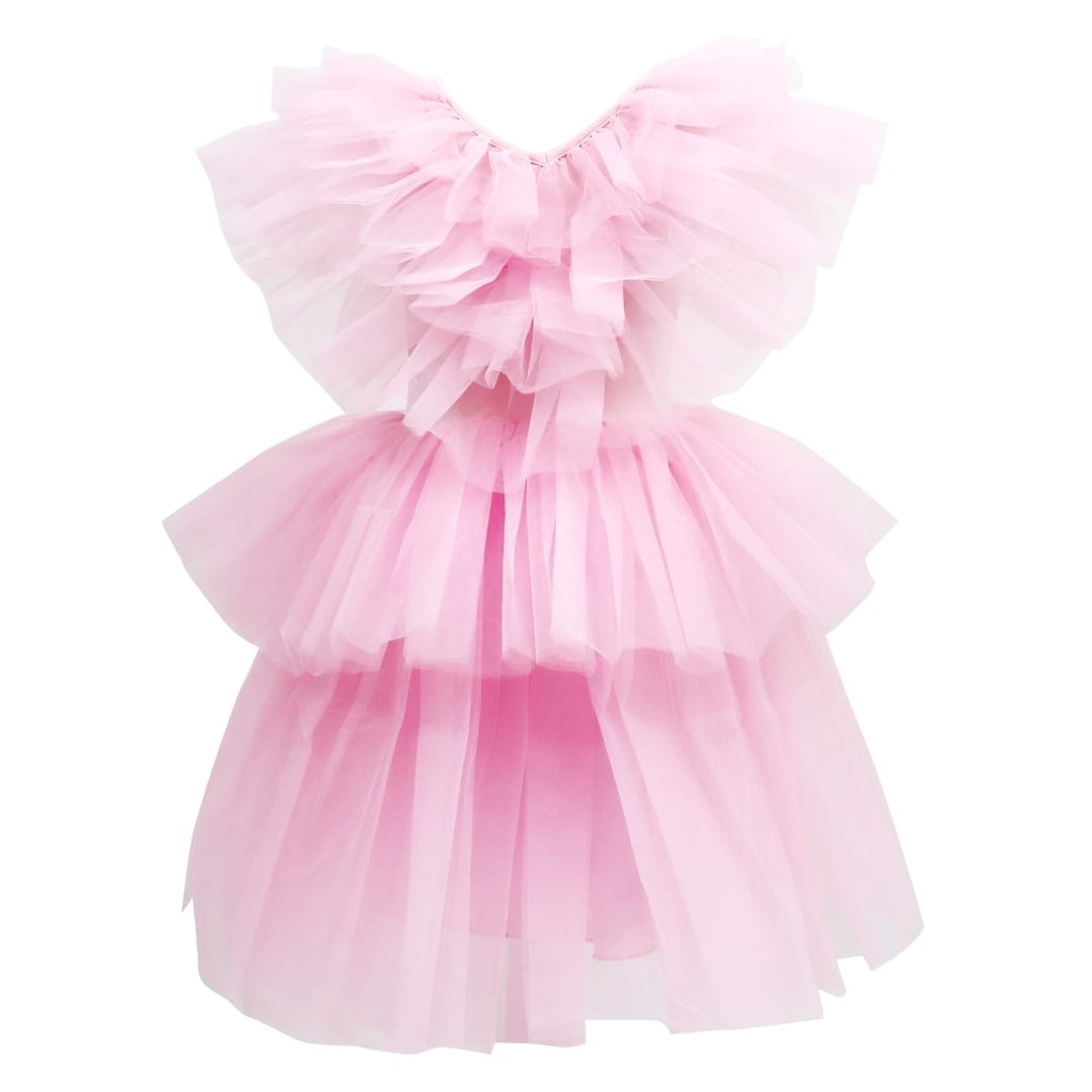 Pink Poppy Claris the Chicest Mouse in Paris Ruffled Tulle Dress in Pink