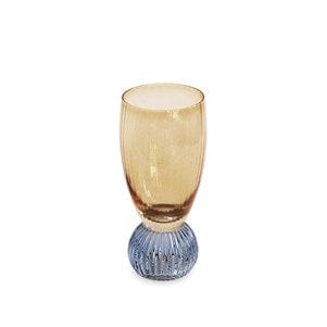 Beatriz Ball Beatriz Ball Glass Venice Shot Glass Set of 4, Amber & Blue - Little Miss Muffin Children & Home