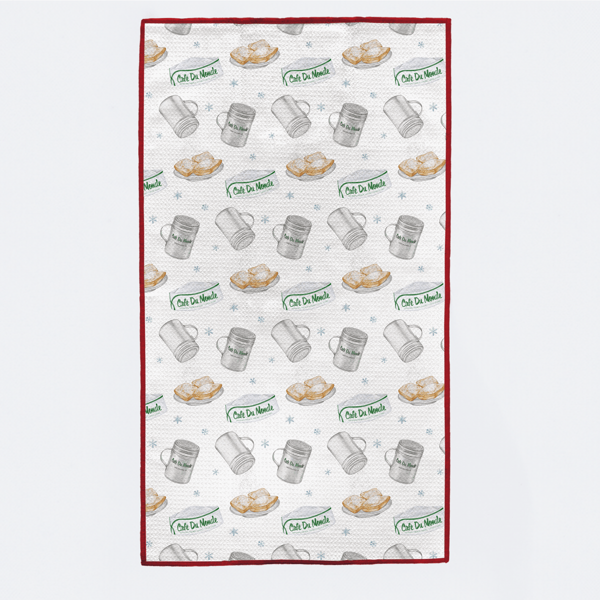 Nola Tawk Let it Snow! Beignet Tree Kitchen Towel - Little Miss Muffin Children & Home
