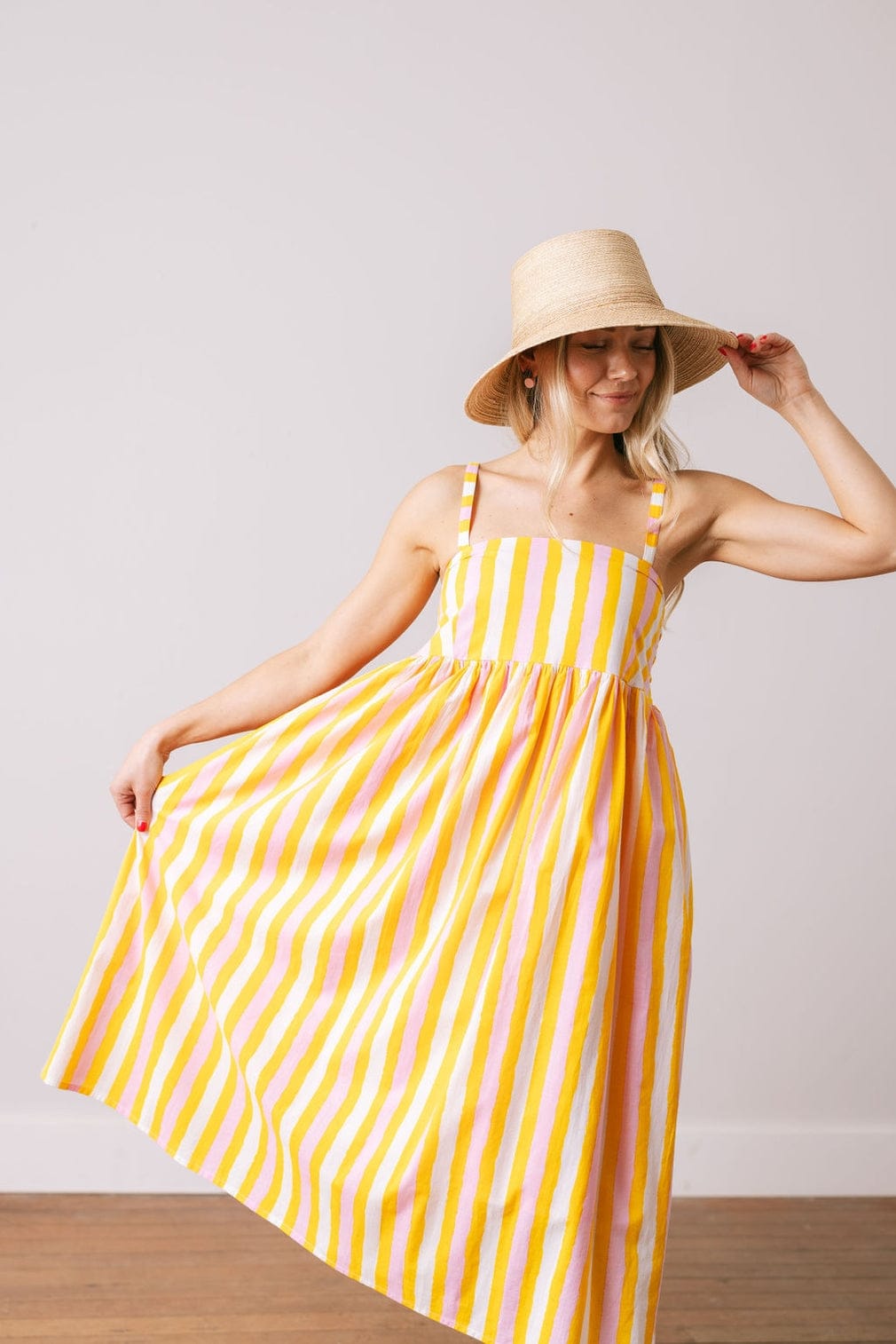 Sunshine Tienda Birdie Palm Bucket Hat - Little Miss Muffin Children & Home