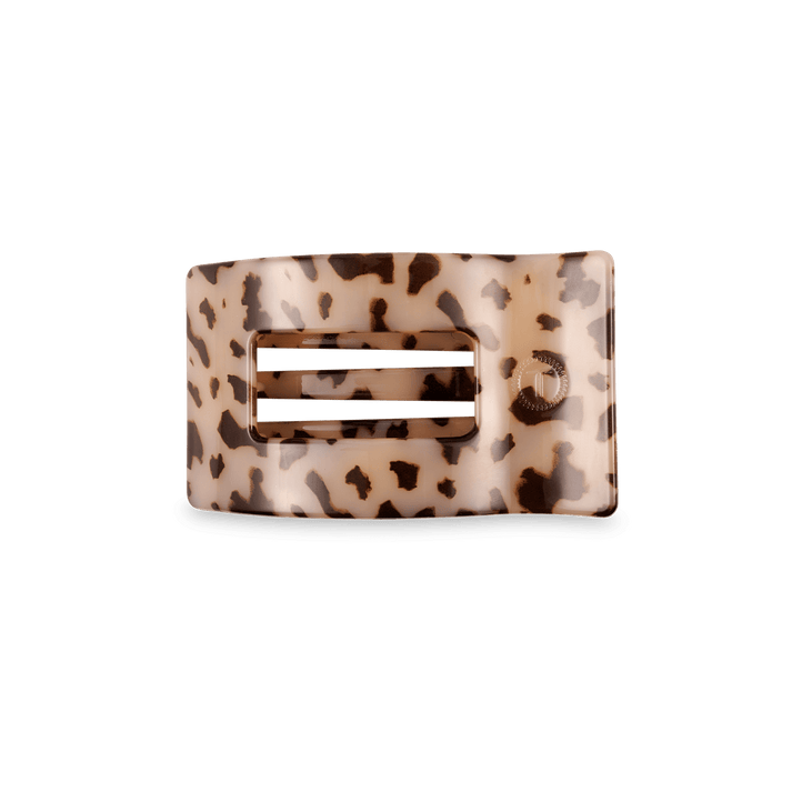 Teleties Rectangle Flat Hair Clip, Blonde Tortoise - Little Miss Muffin Children & Home