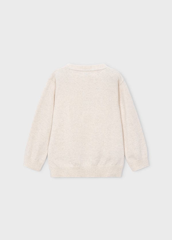 Boy's Crew Neck Sweater, 2 Colors Available