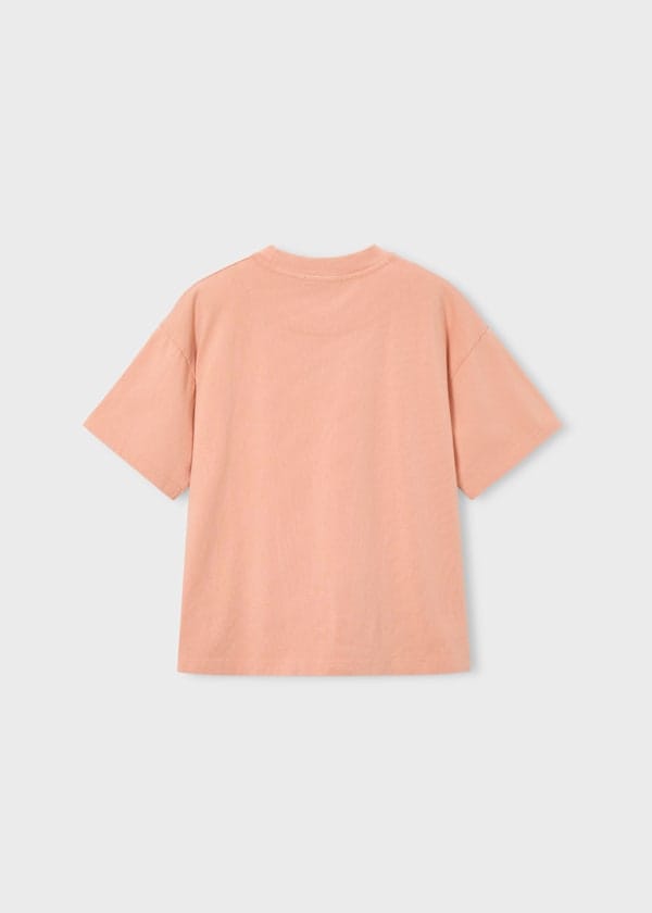 Graphic T-Shirt in Coral