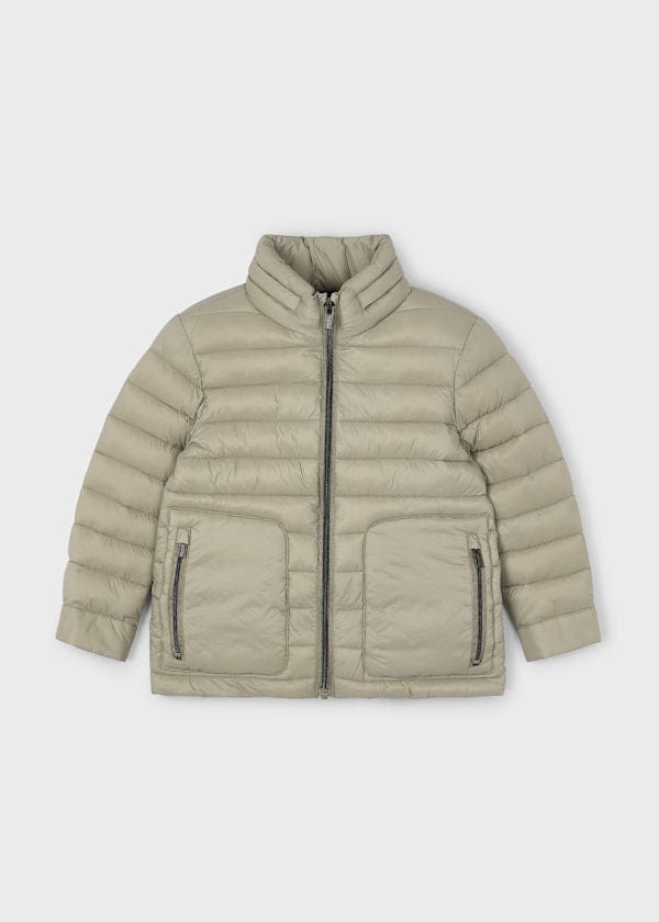 Mayoral Usa Inc Lightweight Puffer Coat in Cashew - Little Miss Muffin Children & Home