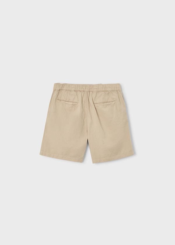 Drawstring Linen Shorts