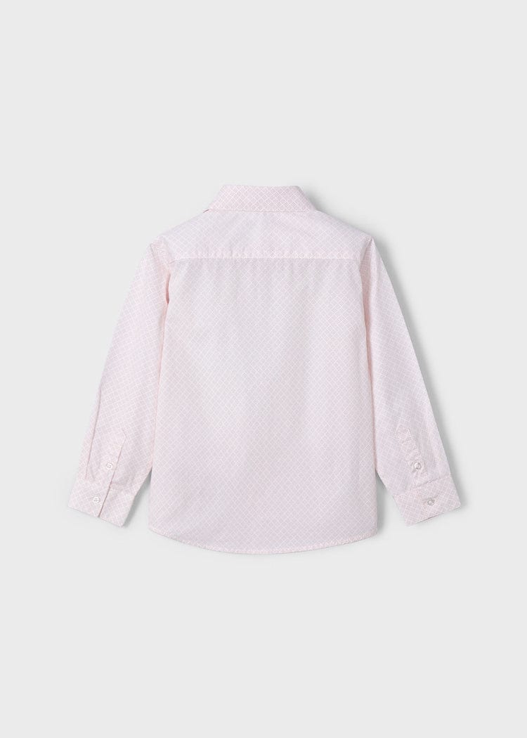 Mayoral Usa Inc Mayoral Long Sleeve Printed Button Down Shirt - Little Miss Muffin Children & Home