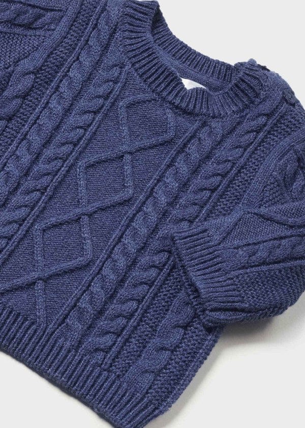 Mayoral Usa Inc Mayoral Cable Knit Sweater - Little Miss Muffin Children & Home