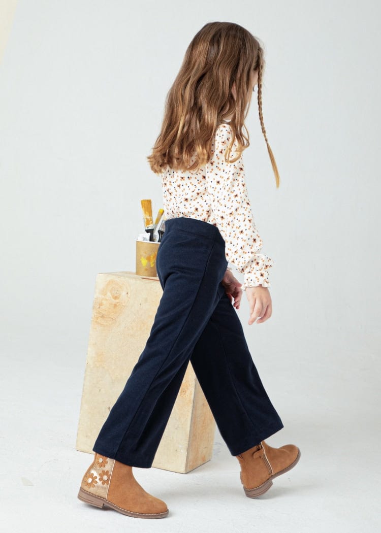 Mayoral Usa Inc Mayoral Flared Pants with Buckle Detail - Little Miss Muffin Children & Home