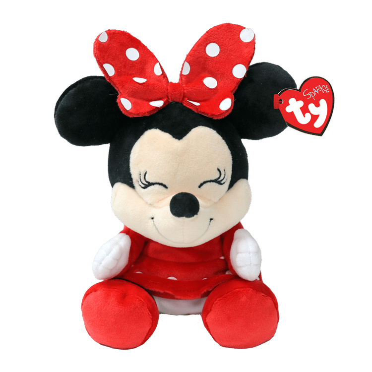 Ty Inc Ty Inc Beanie Buddy Disney Minnie Mouse Plush Floppy - Medium - Little Miss Muffin Children & Home