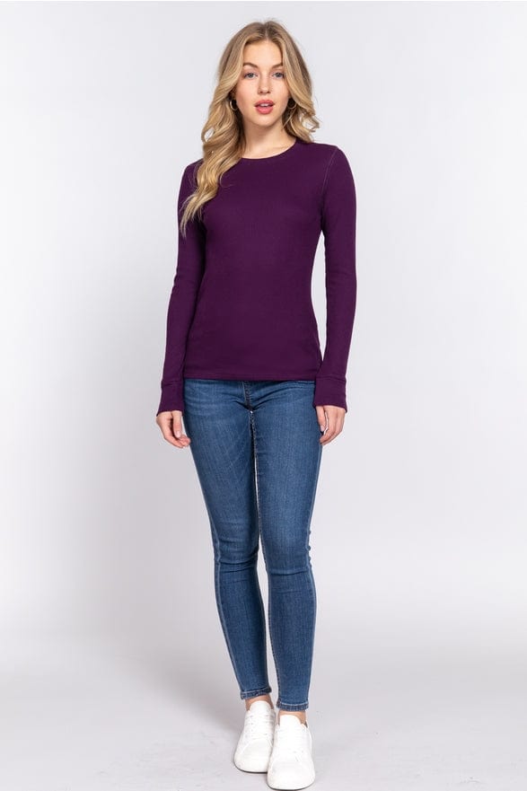 Vanilla Monkey Vanilla Monkey Long Sleeve Thermal Top - Little Miss Muffin Children & Home