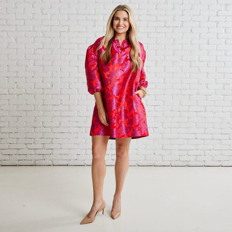 Caryn Lawn Asher Jacquard Dress - Little Miss Muffin Children & Home
