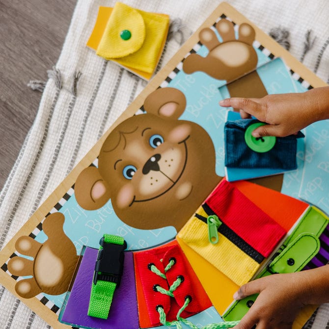 Melissa & Doug Melissa & Doug Basic Skills Board - Little Miss Muffin Children & Home
