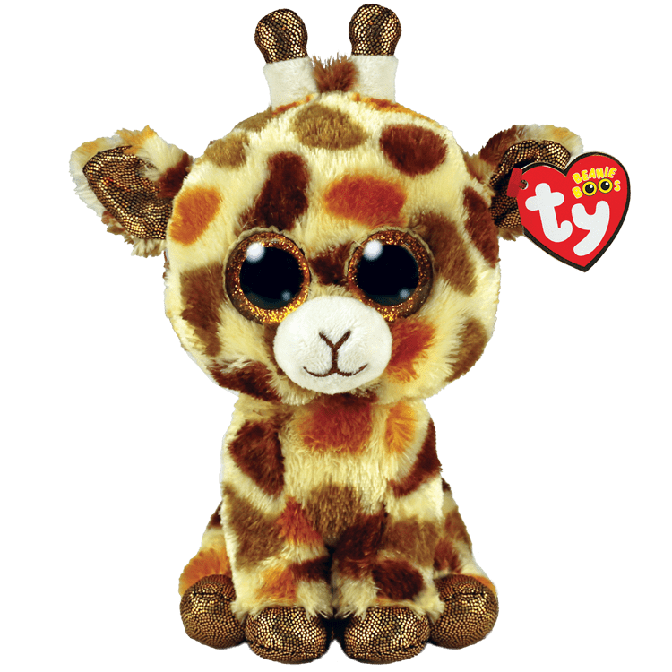 Ty Inc Ty Inc Beanie Boos Stilts the Tan Spotted Giraffe 6" Plush - Little Miss Muffin Children & Home