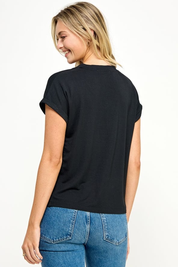 Ellison Ellison V-Neck Tee - Little Miss Muffin Children & Home