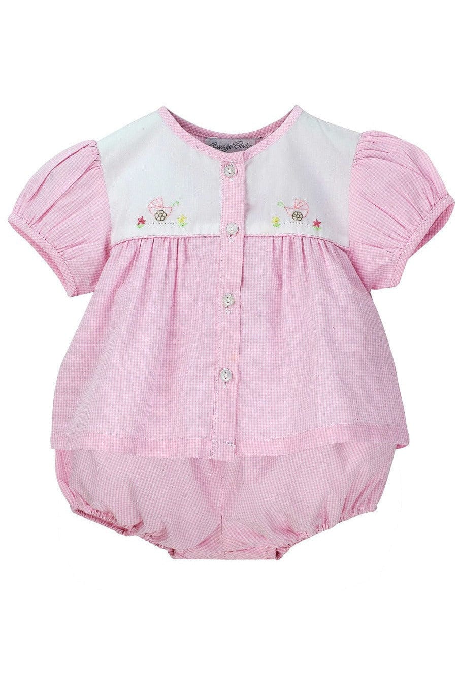 pink bubble for girls with matching hat