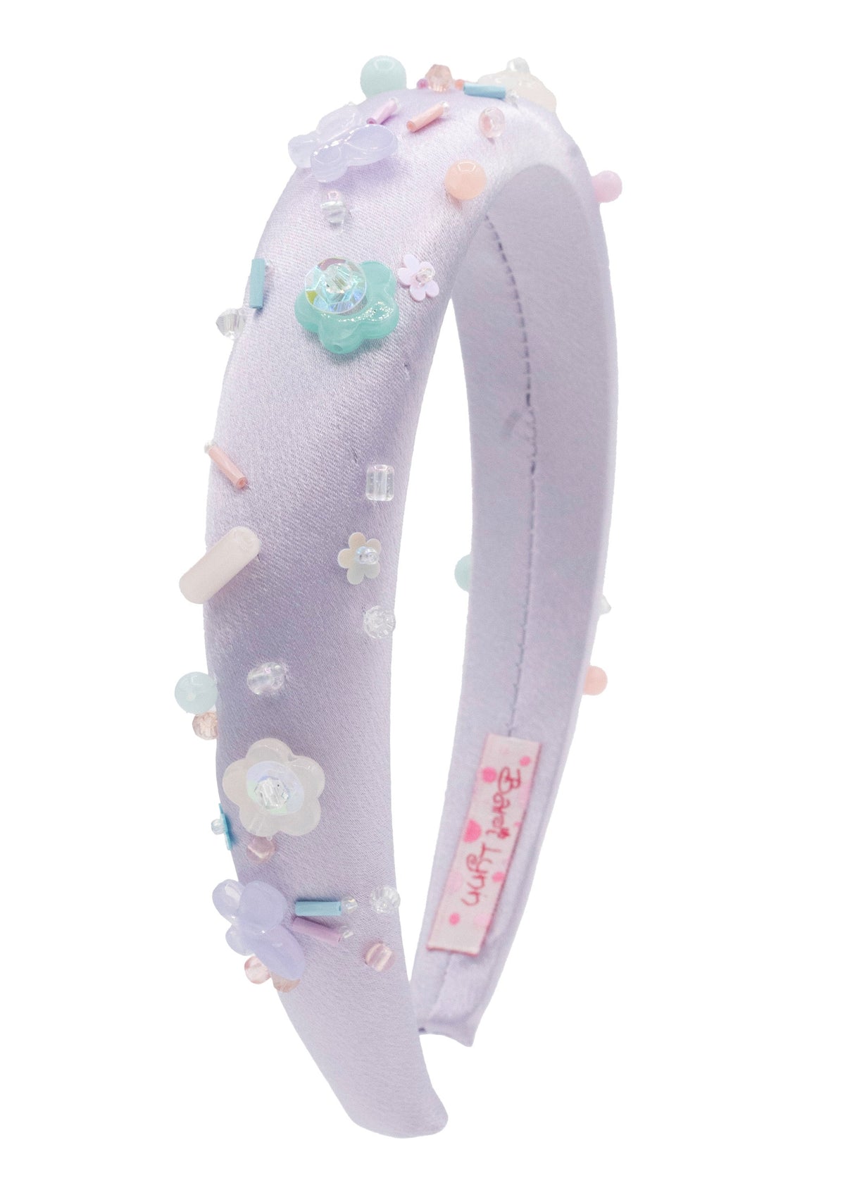 Shimmer Small Butterfly Charm Knot Headband
