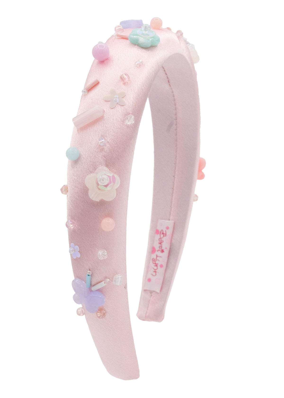 Shimmer Small Butterfly Charm Knot Headband