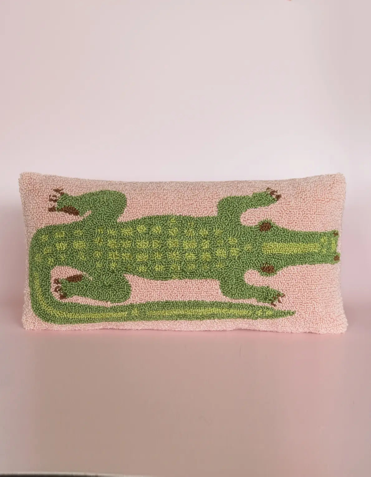 Alligator Throw Pillow