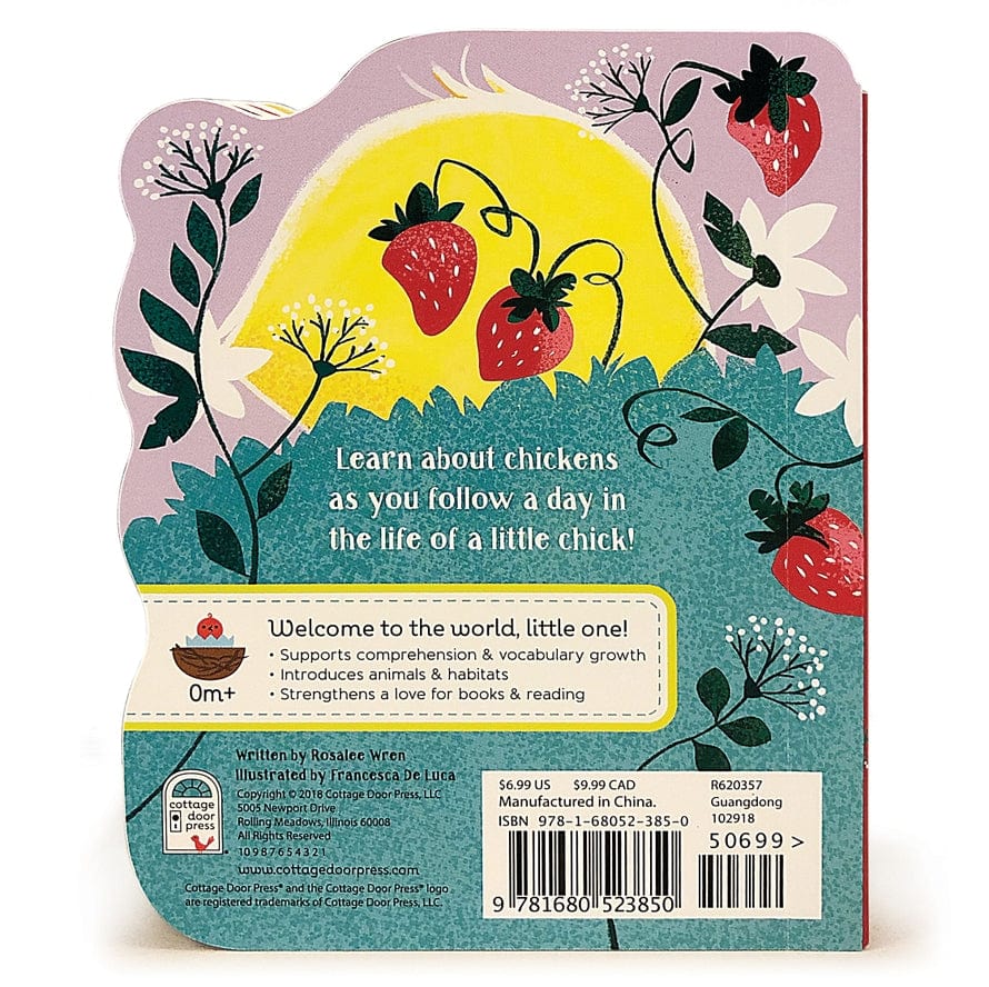Cottage Door Press A Little Chick Shaped Board Book - Little Miss Muffin Children & Home