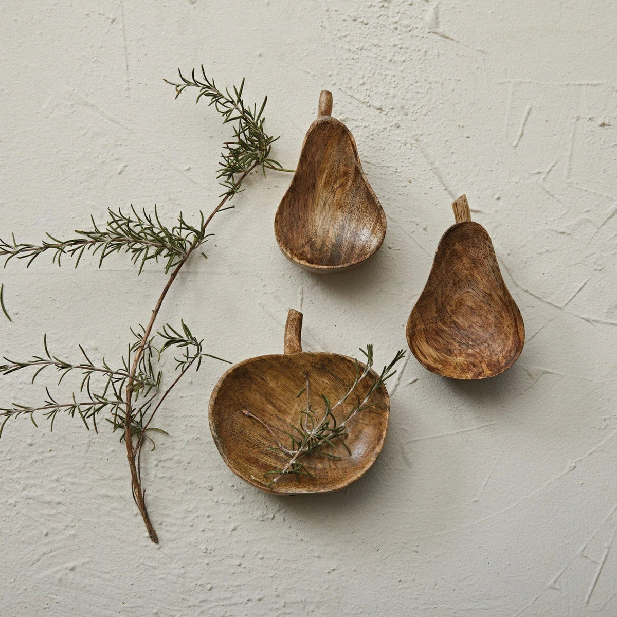 Creative Co-Op Creative Co-op Carved Mango Wood Pumpkin Shaped Bowl, Stained Finish - Little Miss Muffin Children & Home