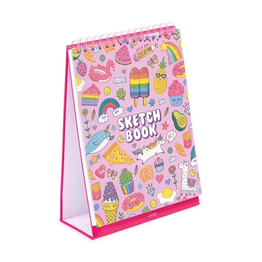 Ooly Ooly Cute Doodle World Standing Sketchbook - Little Miss Muffin Children & Home