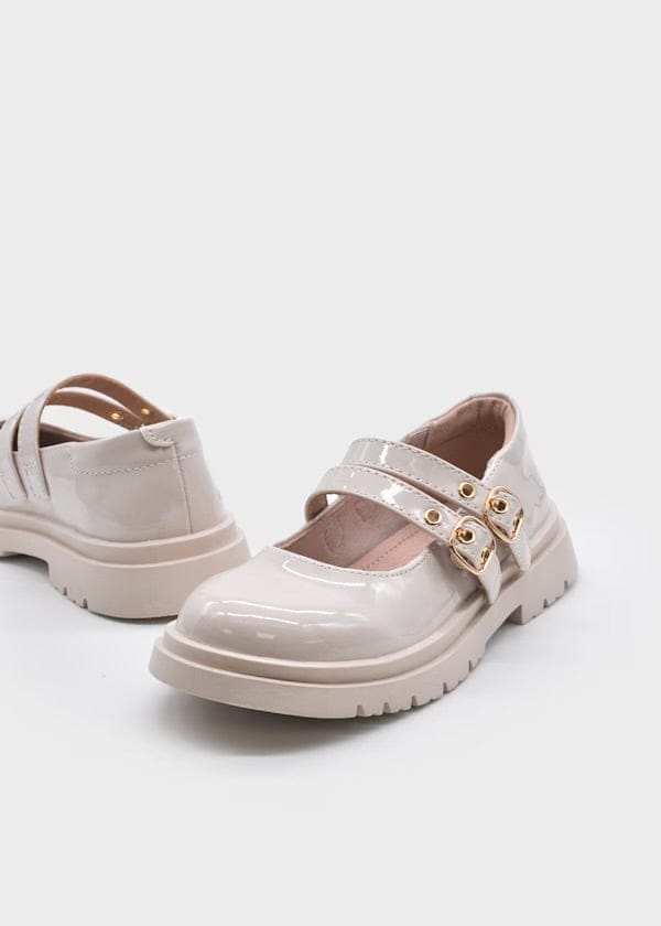 ecru chunky mary jane