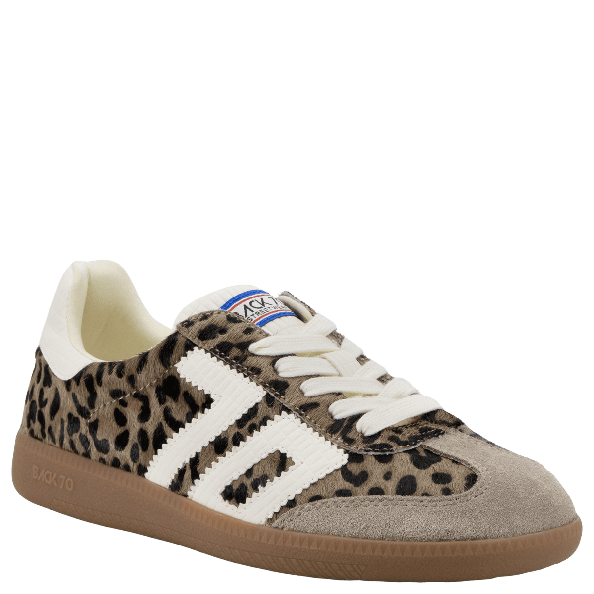 leopard and taupe back 70 sneakers for women