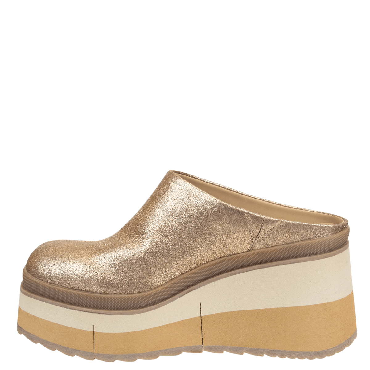 Naked Feet Naked Feet Coach Clog in Gold - Little Miss Muffin Children & Home