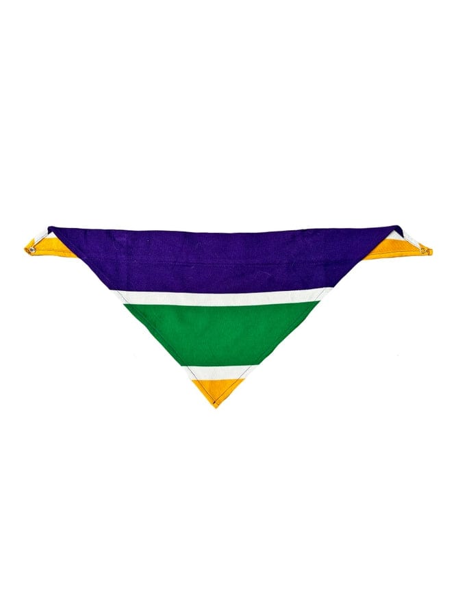 Mardi Gras Creations Mardi Gras Creations Thick Stripe Pet Bandana - Little Miss Muffin Children & Home