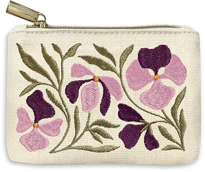 Lady Jayne Lady Jayne Coin Pouch Flower Market Pansy - Little Miss Muffin Children & Home