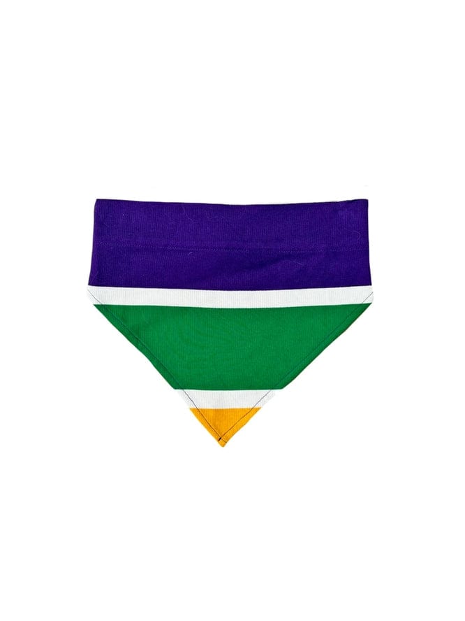 Mardi Gras Creations Mardi Gras Creations Thick Stripe Pet Bandana - Little Miss Muffin Children & Home