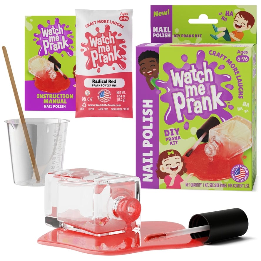 Watchmeprank DIY Nail Polish Spill Prank Kit