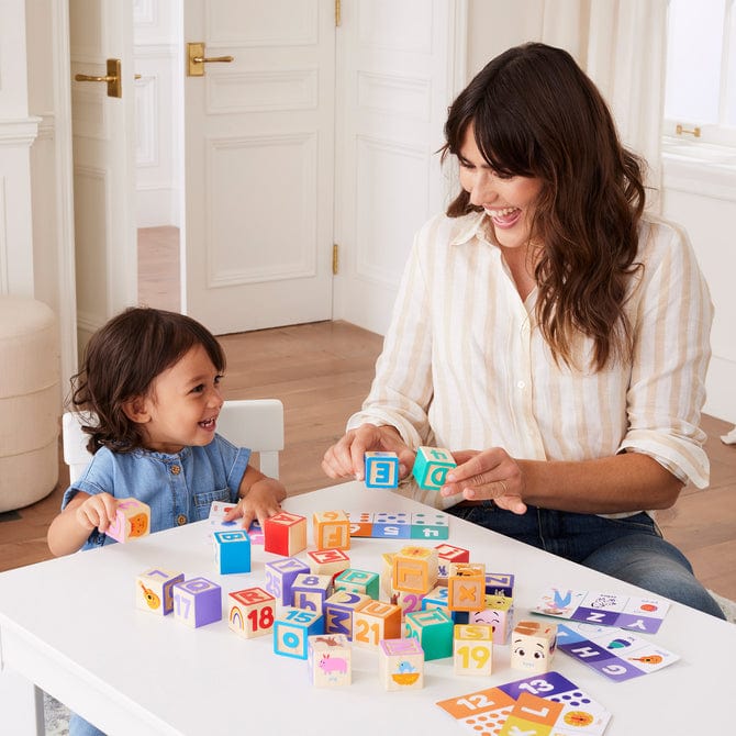 Melissa & Doug Melissa & Doug Ms Rachel Blocks + Activity Cards - Little Miss Muffin Children & Home
