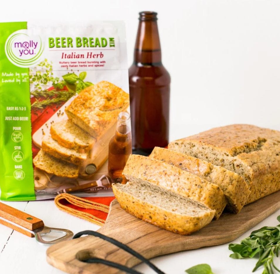 Molly & You Molly & You Italian Herb Beer Bread Mix - Little Miss Muffin Children & Home