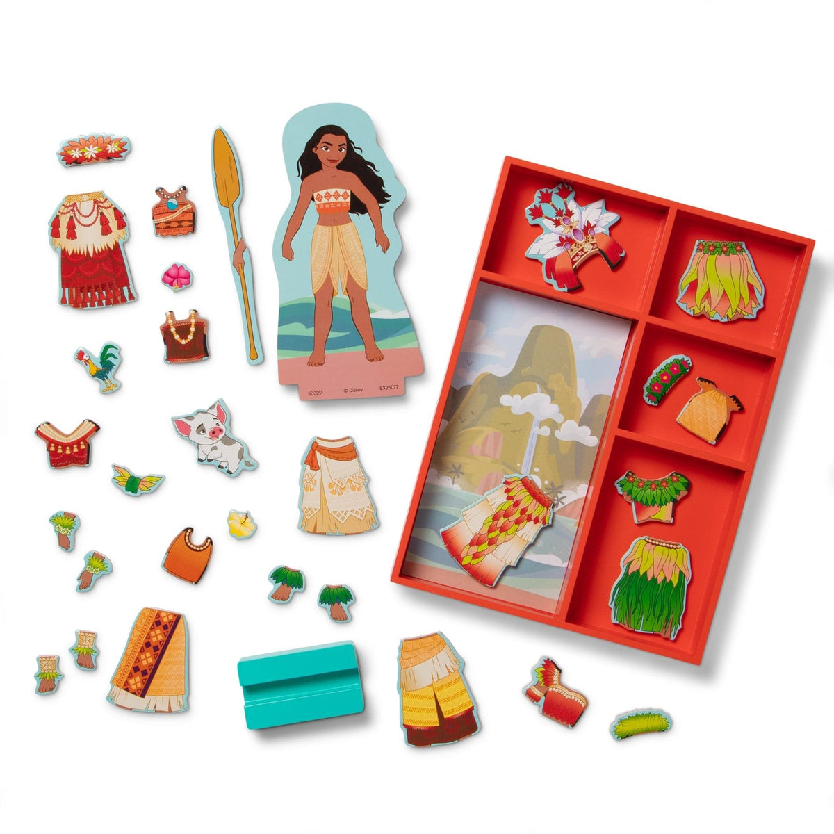 Melissa & Doug Disney Magnetic Dress Up Moana - Little Miss Muffin Children & Home