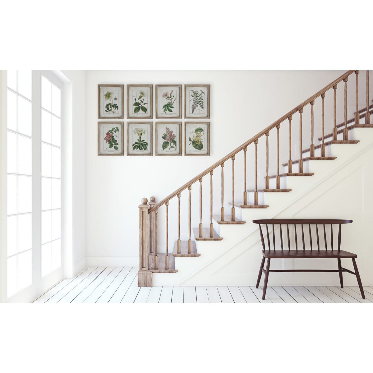 Framed Floral Wall Art, 8 Styles Available, Sold Individually