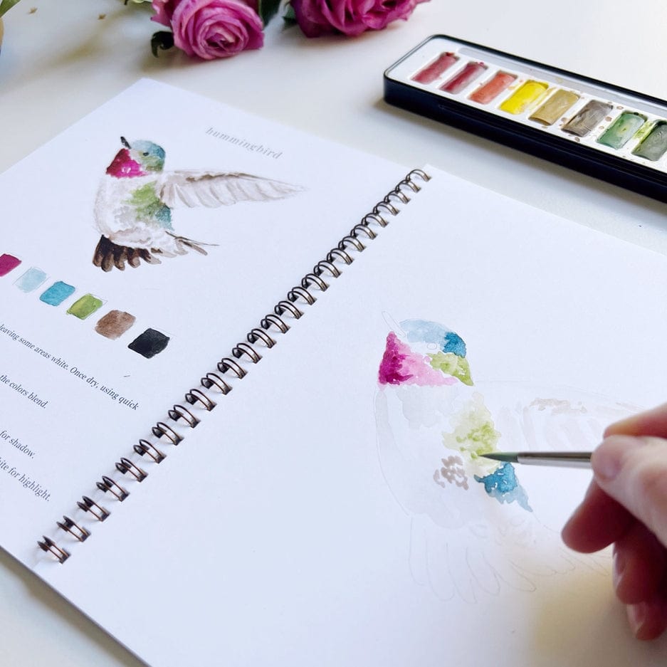 Emily Lex Studio Emily Lex Studio Birds Watercolor Workbook - Little Miss Muffin Children & Home