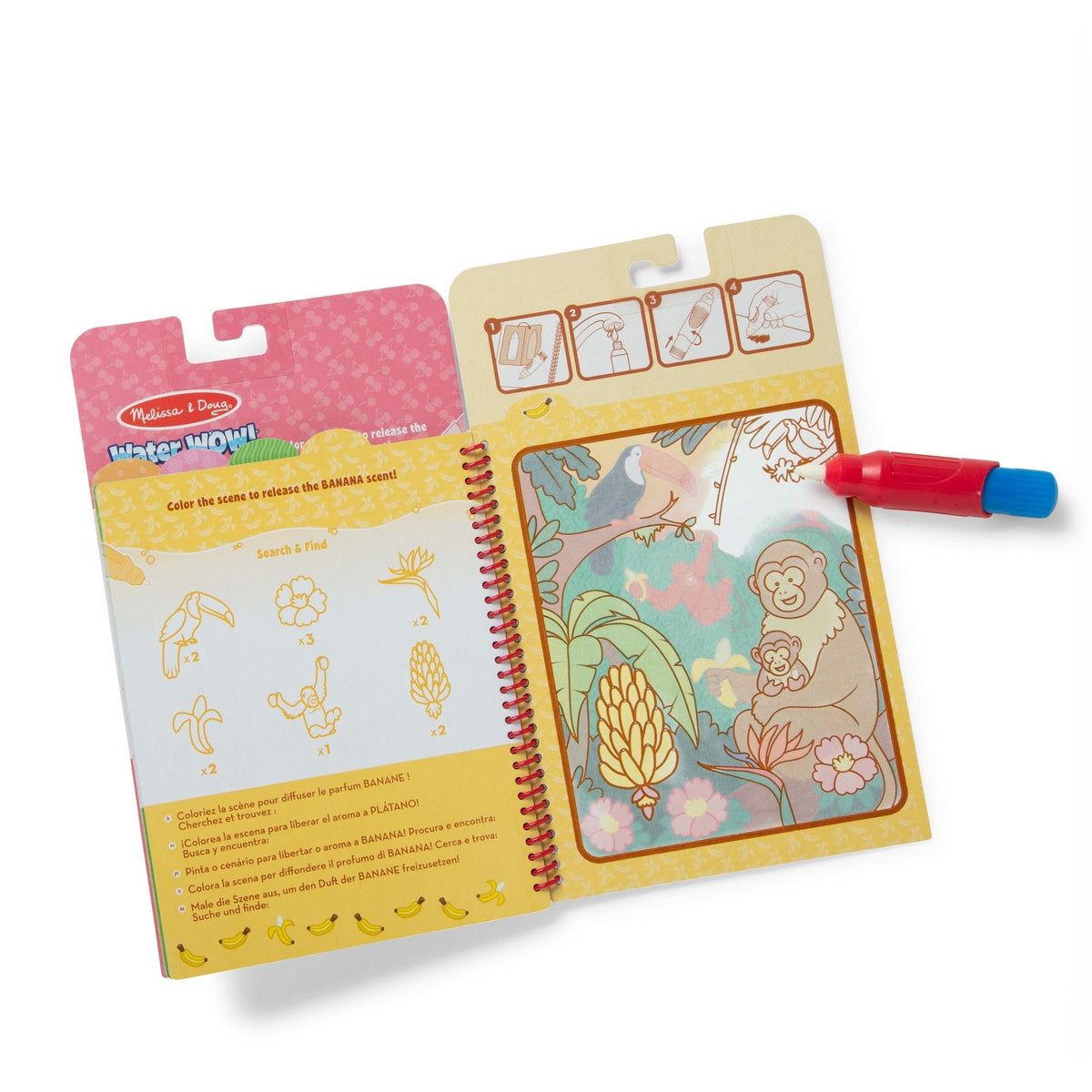 Melissa & Doug Melissa & Doug Water WOW! Fruit Scented Pad - Little Miss Muffin Children & Home