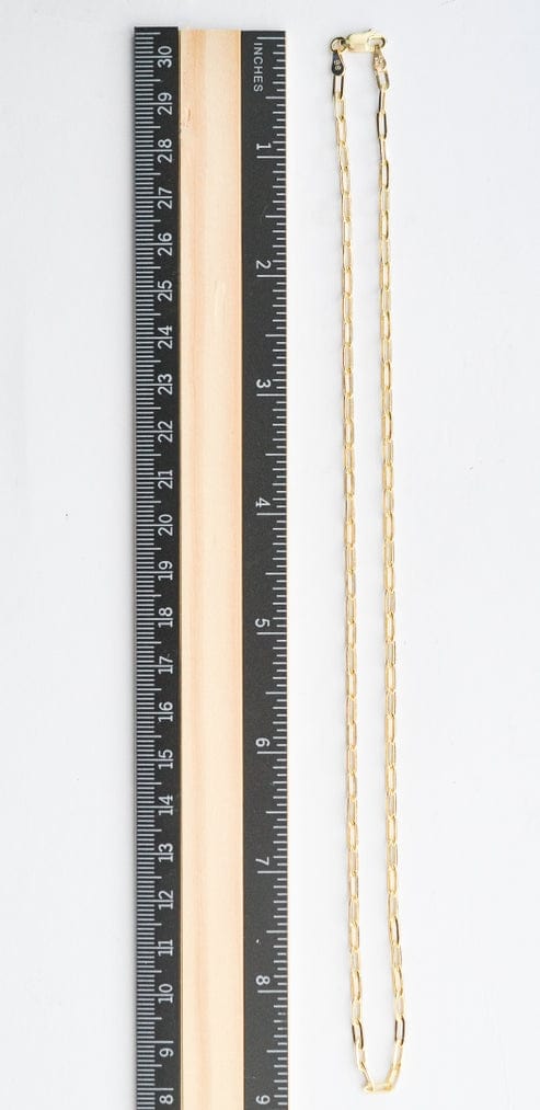 Sosie Designs Sosie Designs Sterling Paper Clip Chain Necklace - Little Miss Muffin Children & Home