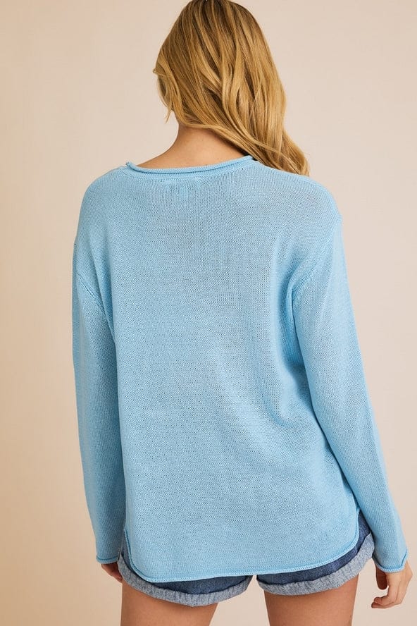 Gilli Long Sleeve Lightweight Beach Sweater - Little Miss Muffin Children & Home