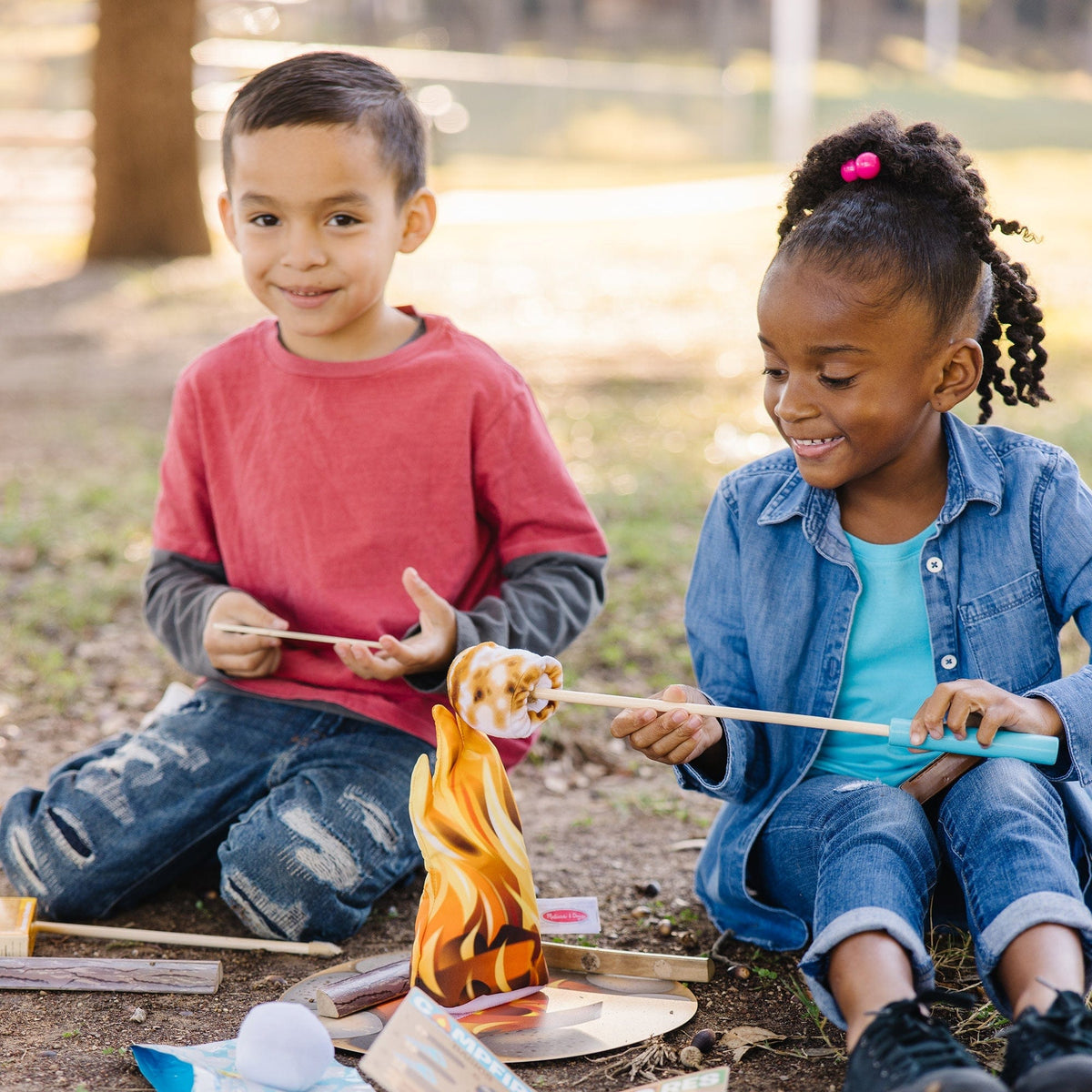 Melissa & Doug Melissa & Doug Let's Explore Campfire S'Mores Play Set - Little Miss Muffin Children & Home