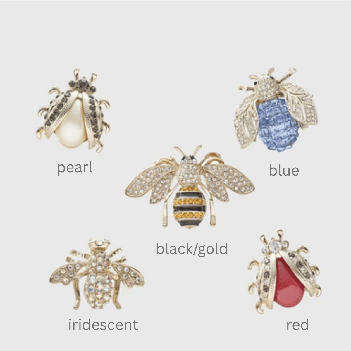 tiny bug decorative pins