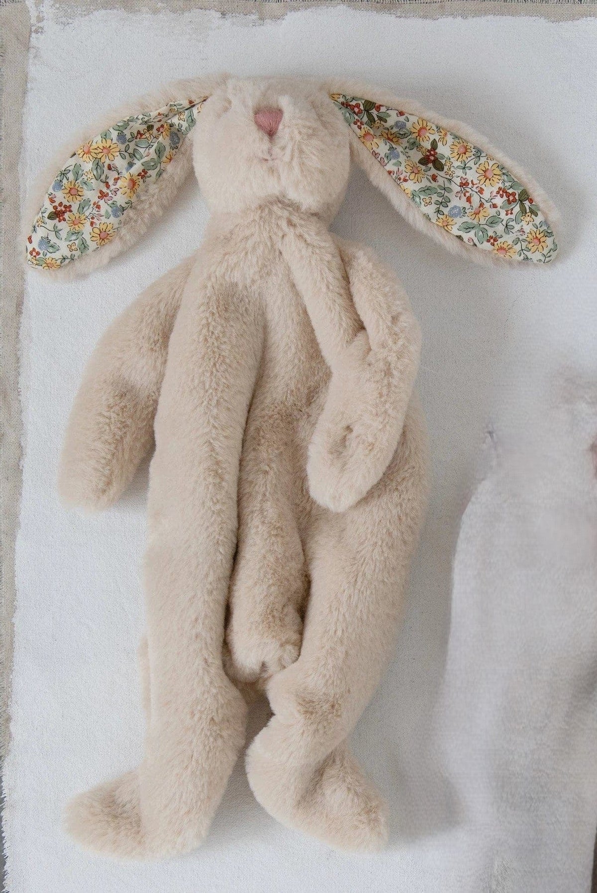 Creative Co-op Creative Co-op Plush Bunny Snuggle Toy, 2 Colors - Little Miss Muffin Children & Home