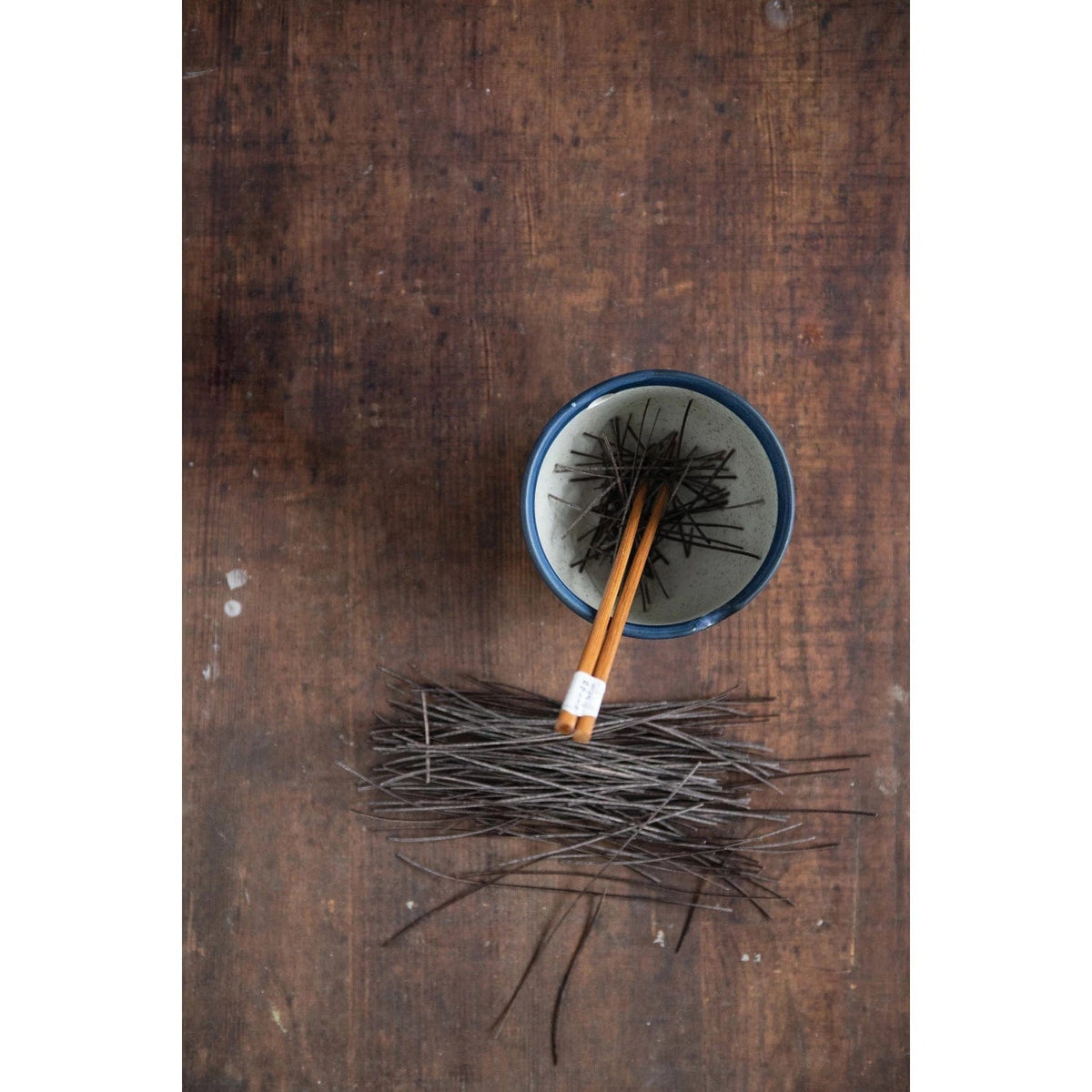Creative Co-Op Creative Co-op Stoneware Bowl with Chopsticks Set - Little Miss Muffin Children & Home
