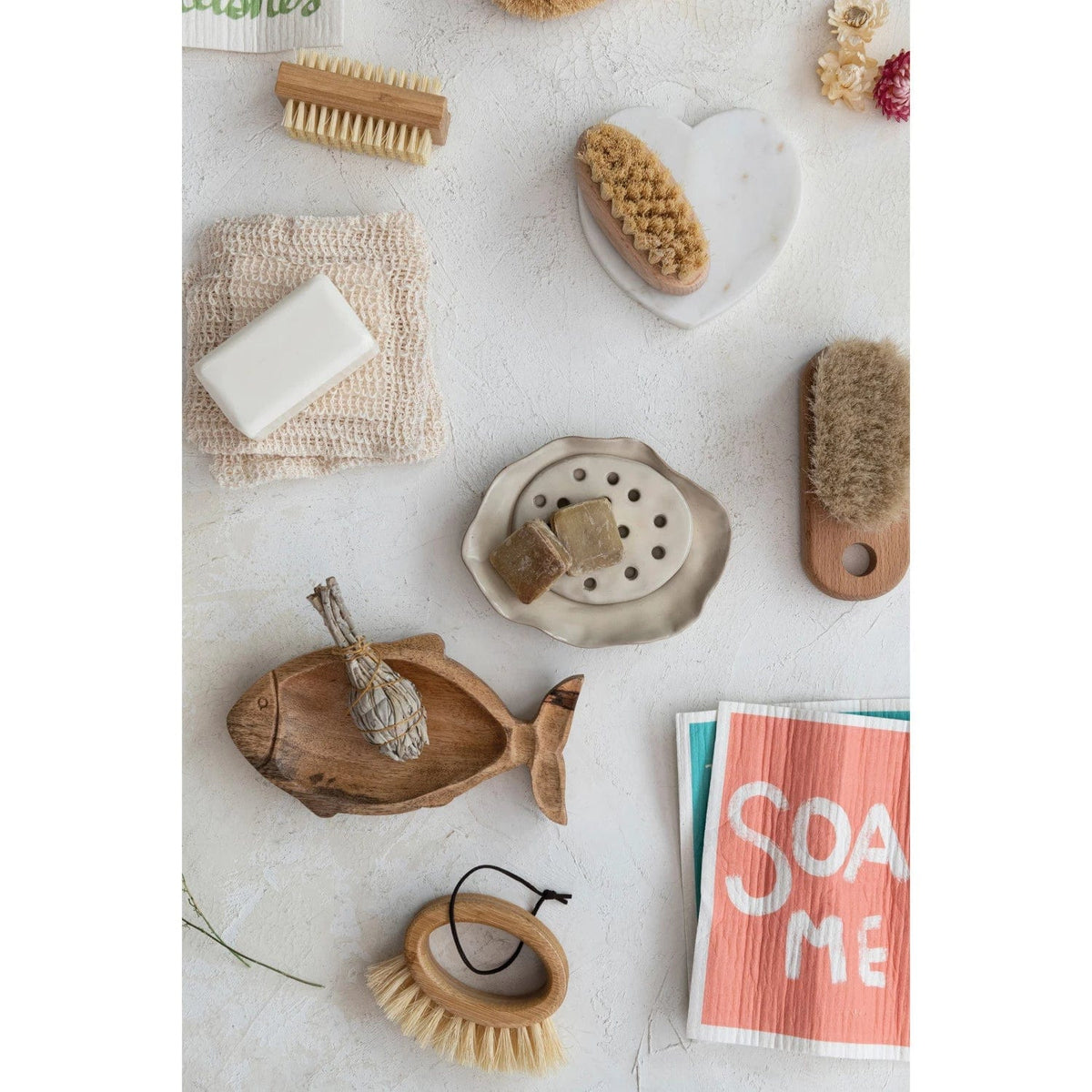 Creative Co-Op Creative Co-op Hand-Carved Mango Wood Fish Shaped Dish - Little Miss Muffin Children & Home